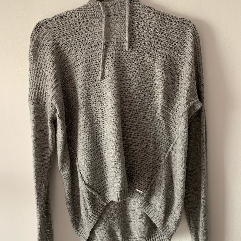 Abercrombie grey hoodie sweater